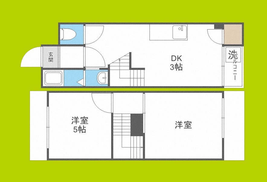 SKグリーンハイツ 間取り