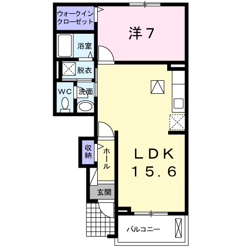 フォンテーヌ２番館 間取り