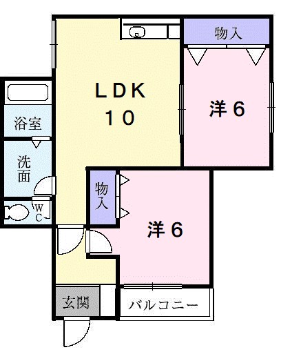 サニーコートＮ 間取り