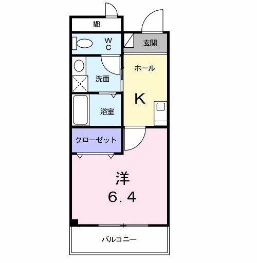 サンバニ－都島 間取り