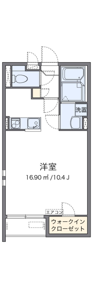 クレイノ宝塚東 間取り