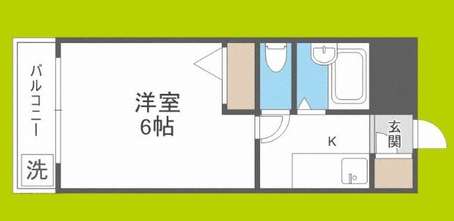 天満グリーン土井マンション 間取り
