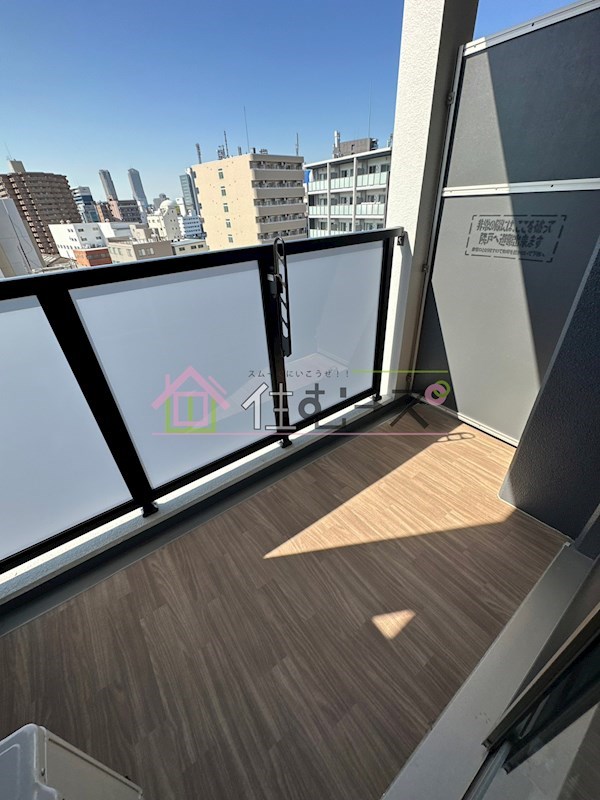 ｇｍ難波ウエストＤ.Ｃ. ベランダ