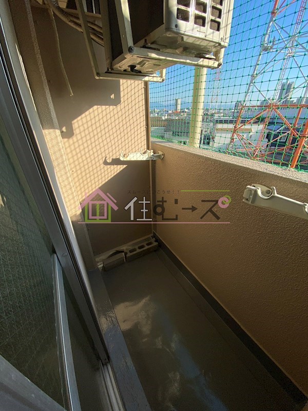第六大朋マンション ベランダ