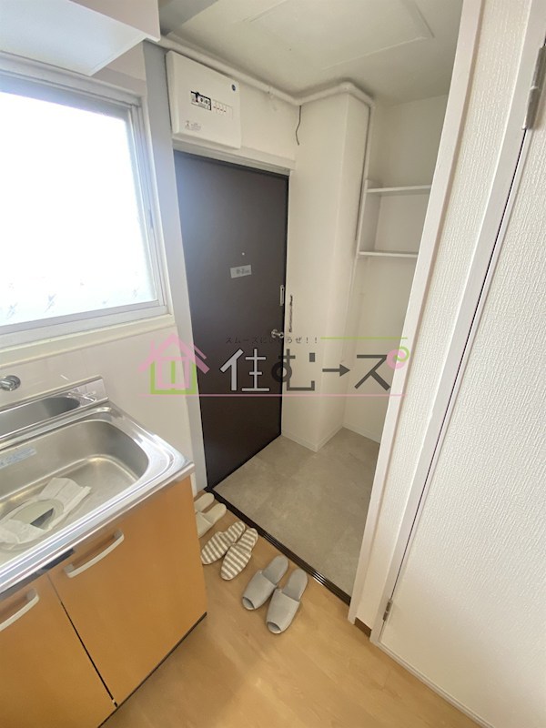 前岡マンション 玄関