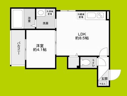 ヴェルメゾン新大阪 間取り