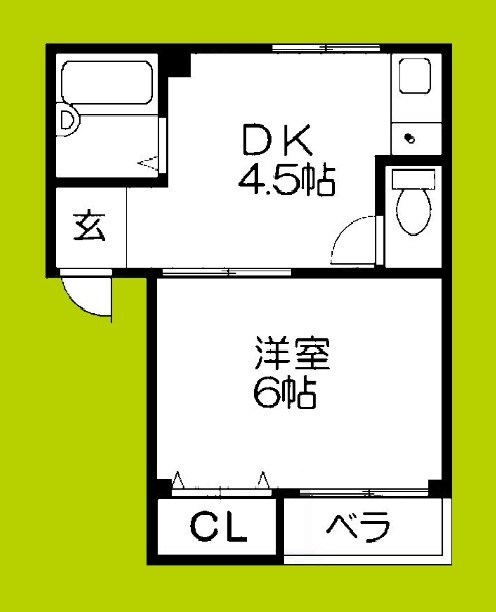 ファーストイン森ノ宮 間取り
