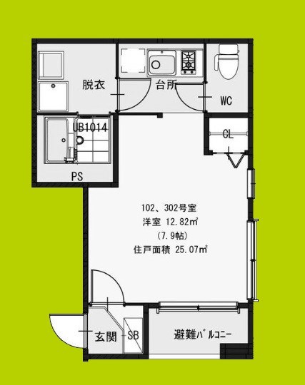 コンフォートハウスMio 間取り