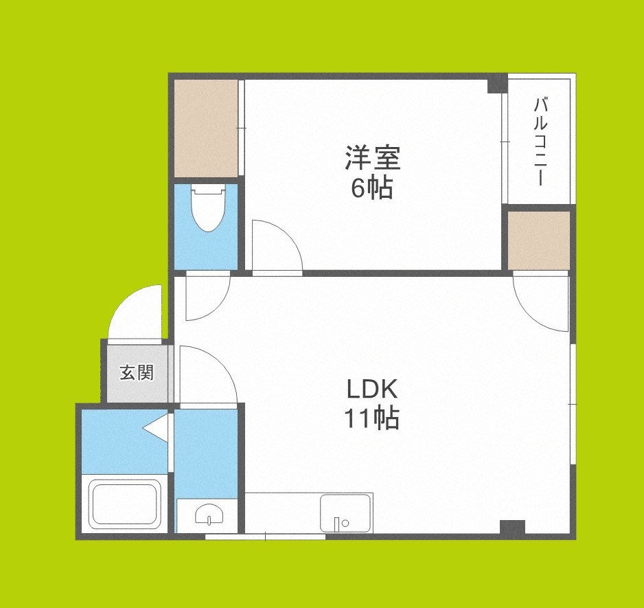 平和ハイツ 間取り