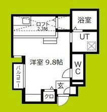 あんしん+田島08-2016(北棟) 間取り
