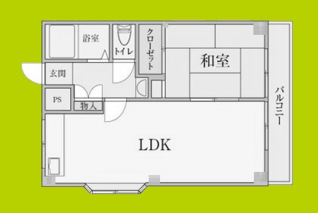 長谷川ハイツ 間取り
