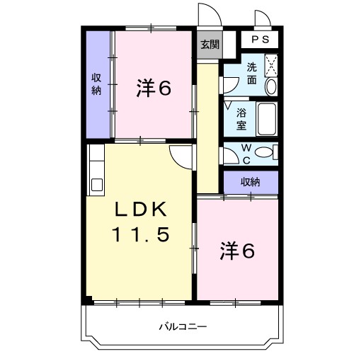 ロイヤルクレール 間取り