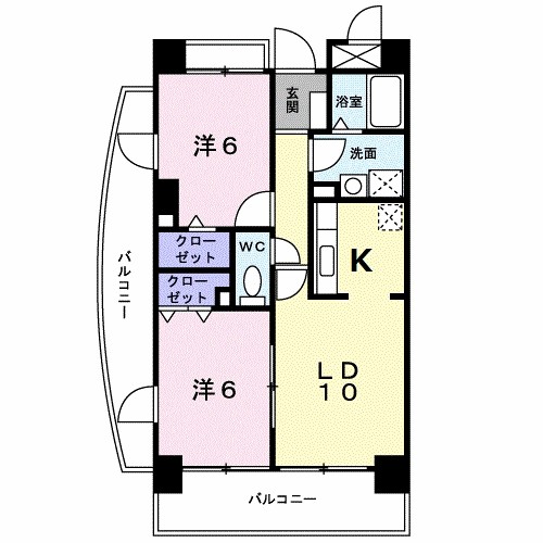 メルヴェイユ－山本 間取り