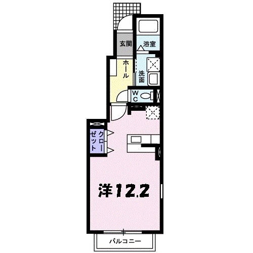 サンハイツ北六甲参番館 間取り