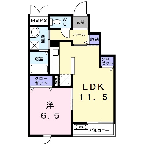 グラン　ヴィオレⅠ 間取り