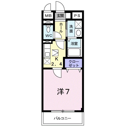 エテルノ昆陽Ⅲ 間取り