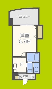 Luxeドーム前Ⅰ 間取り