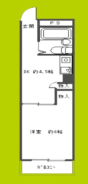 シャトー富士 間取り