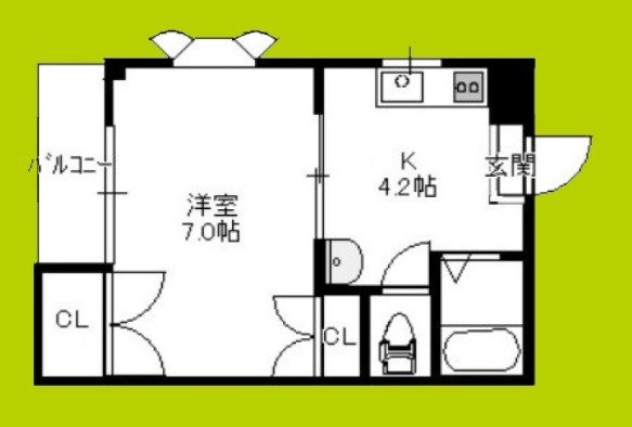 シャルムＫ 間取り