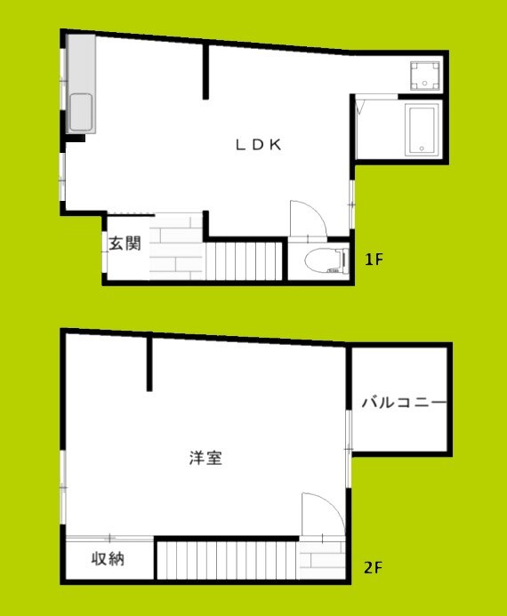 O-放出東21923 間取り