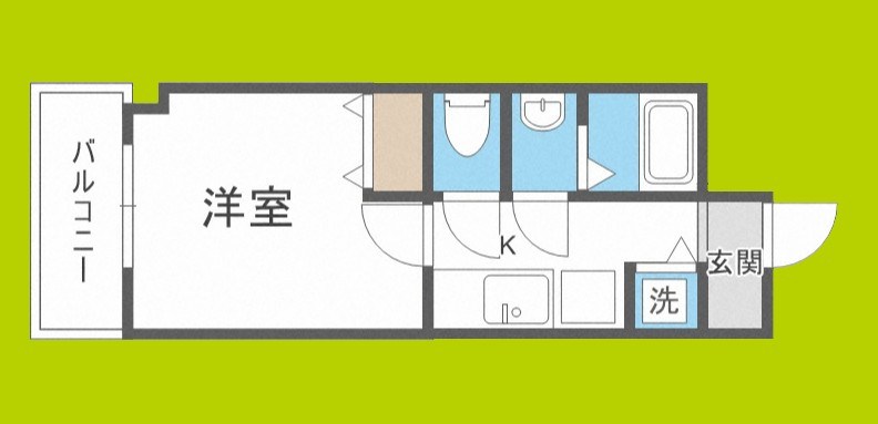 エスパシオ・アローネ鶴見 間取り