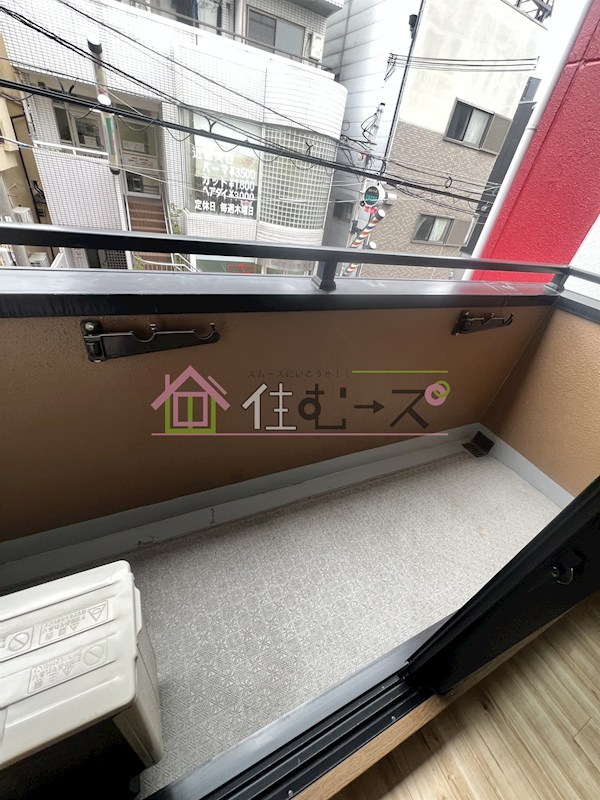 ブロッサム　カスガデ ベランダ