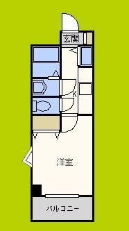 エスパシオ・アローネ鶴見 間取り