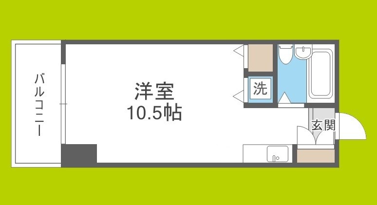 ガーデン弁天町 間取り