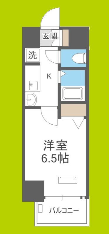 エステムコート大阪ベイエリア 間取り