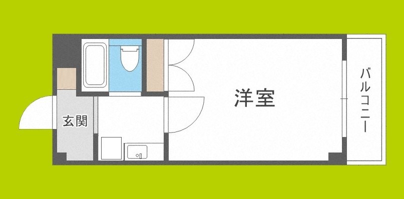 ベンベヌート大西 間取り