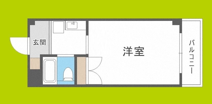 ベンベヌート大西 間取り