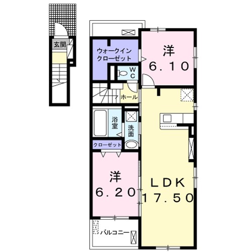 ラリュール 間取り