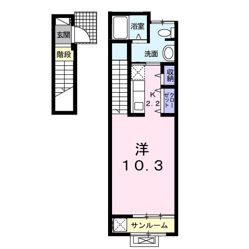 カーサ　フィオーレ 間取り