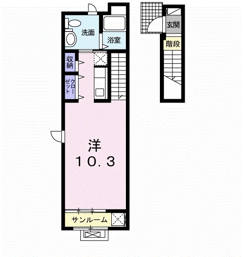 カーサ　フィオーレ 間取り
