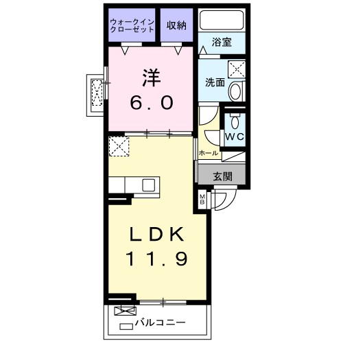 コンフォート　しき 間取り