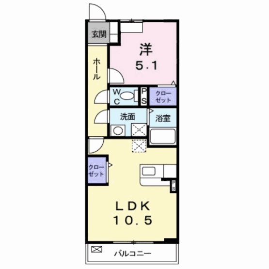 ベルフルールＮ・Ｋ 間取り