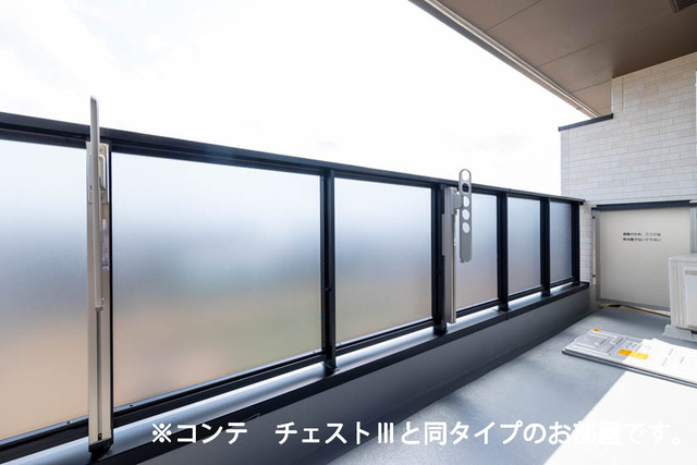 ベル　ハイネス ベランダ