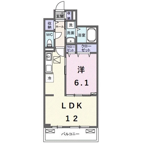 ベル　ハイネス 間取り