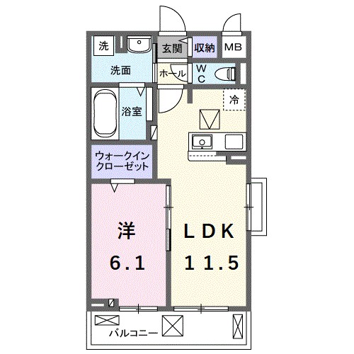 ベル　ハイネス 間取り