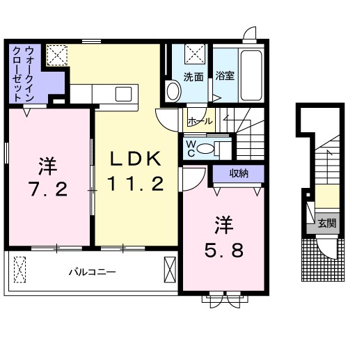 ベルアンジュ 間取り