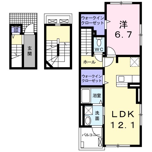 アレグレパス安倉 間取り