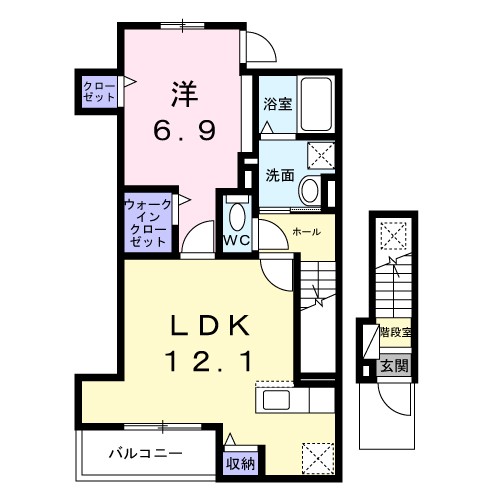 ソレイユ 間取り