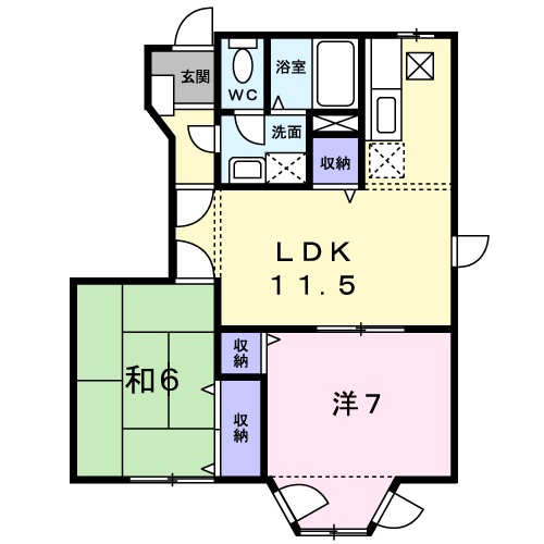 ニイナセレノ 間取り