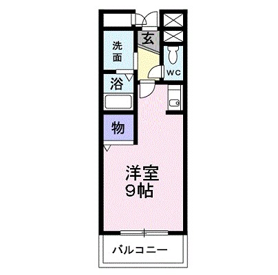 アンソレイエ 間取り