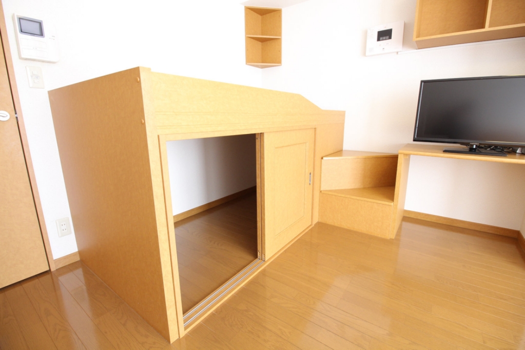 レオパレスオアシス ベッドルーム