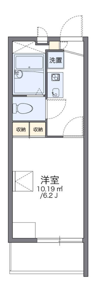 レオパレスＤｒｅａｍＳｅｅｄⅠ 間取り