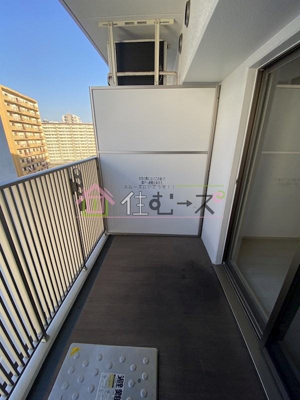 エステムコート中之島GATEⅡ ベランダ