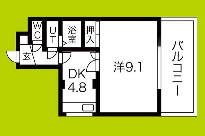 アンビエンテ清水谷 間取り