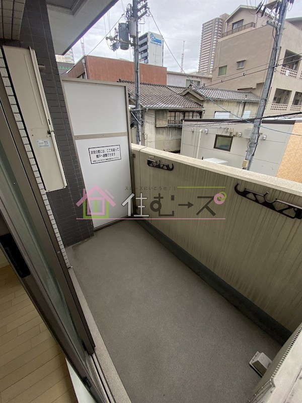 レオンコンフォート上本町 ベランダ