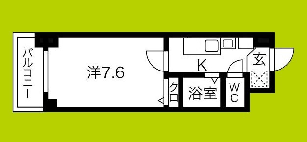アップルガーデンコート城東 間取り